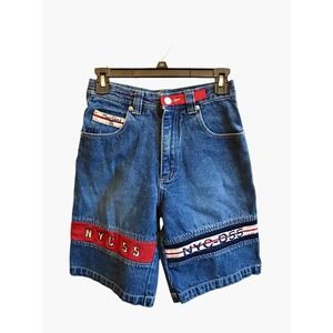VTG Urban XS Size 12 Youth Denim New York D55 Shorts